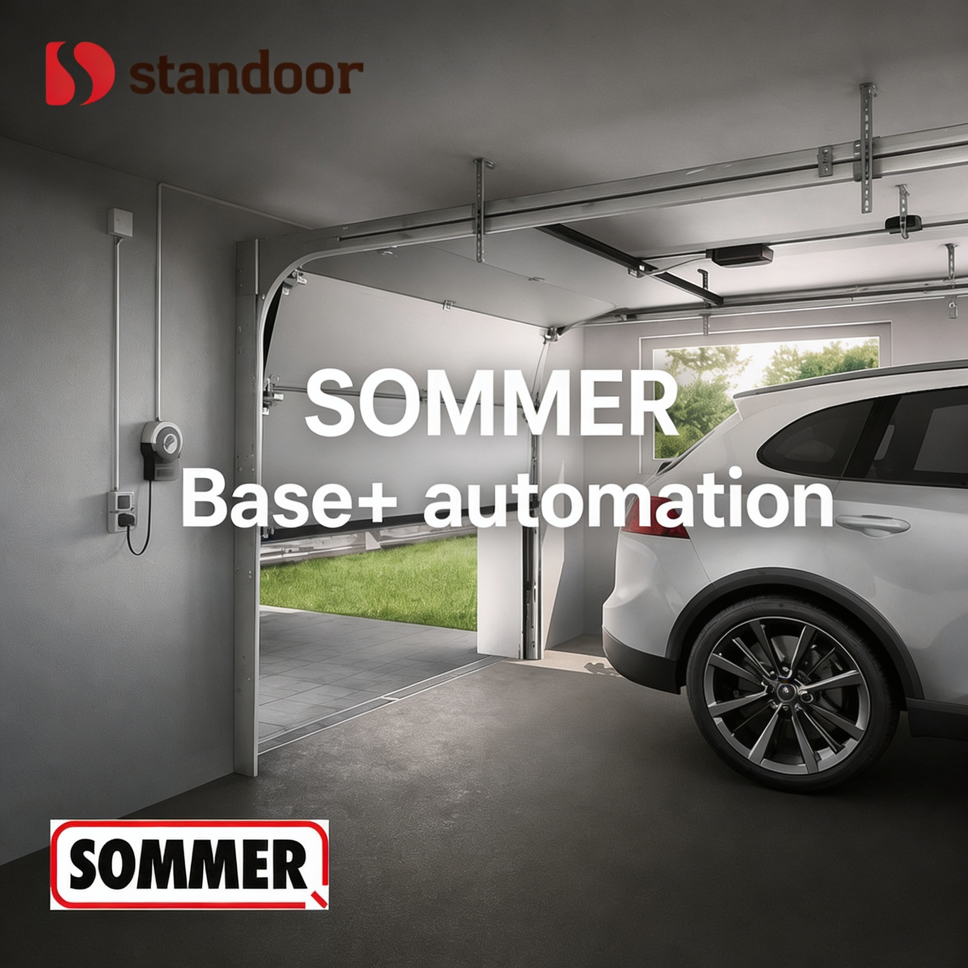 3 põhjust, miks valida garaažiuksele SOMMER Base+ automaatika